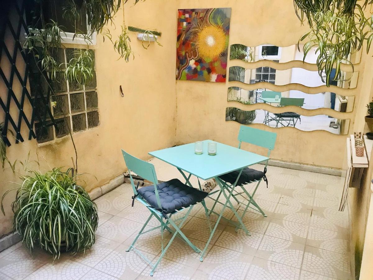"Les Joncs" Cosy 2 pièces cour intimiste à 5 min des Halles ! Apartamento Sète Exterior foto