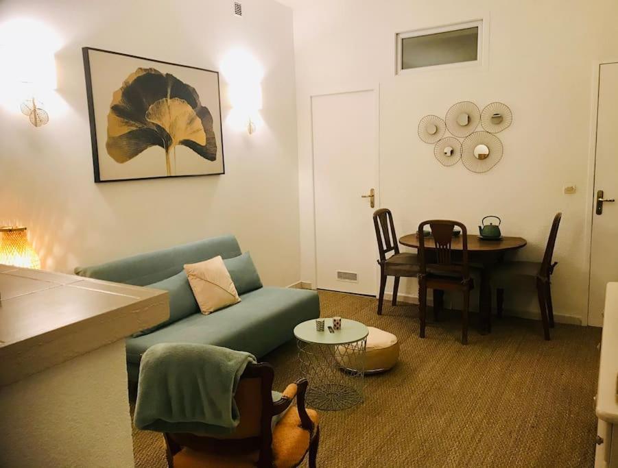 "Les Joncs" Cosy 2 pièces cour intimiste à 5 min des Halles ! Apartamento Sète Exterior foto